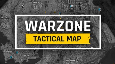 warzone neue map|Interactive Tactical Maps